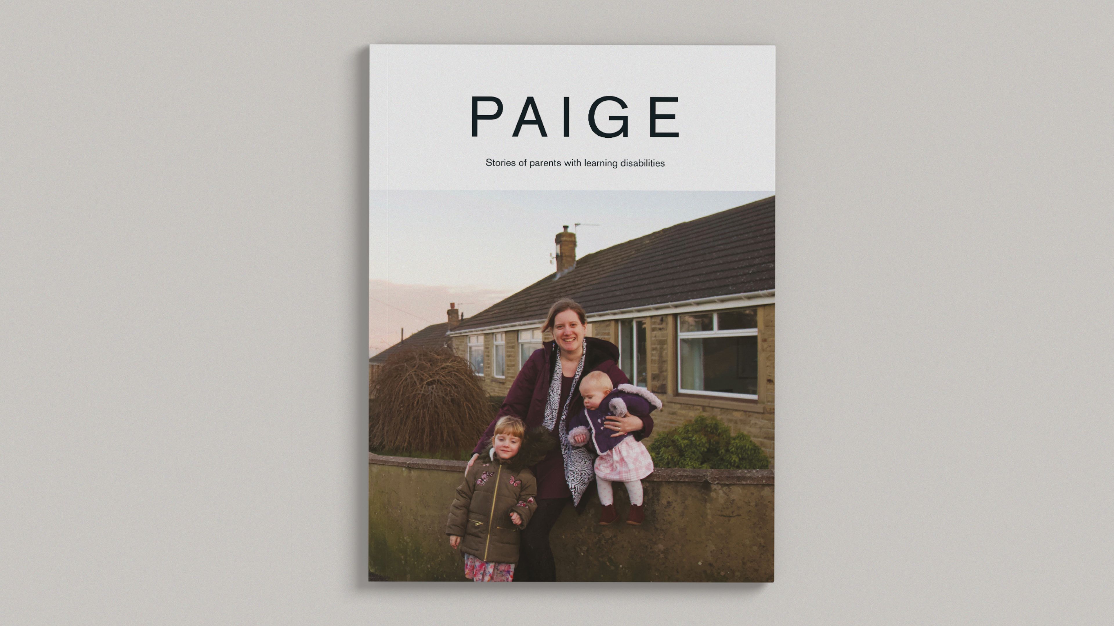 Front cover of Paige book