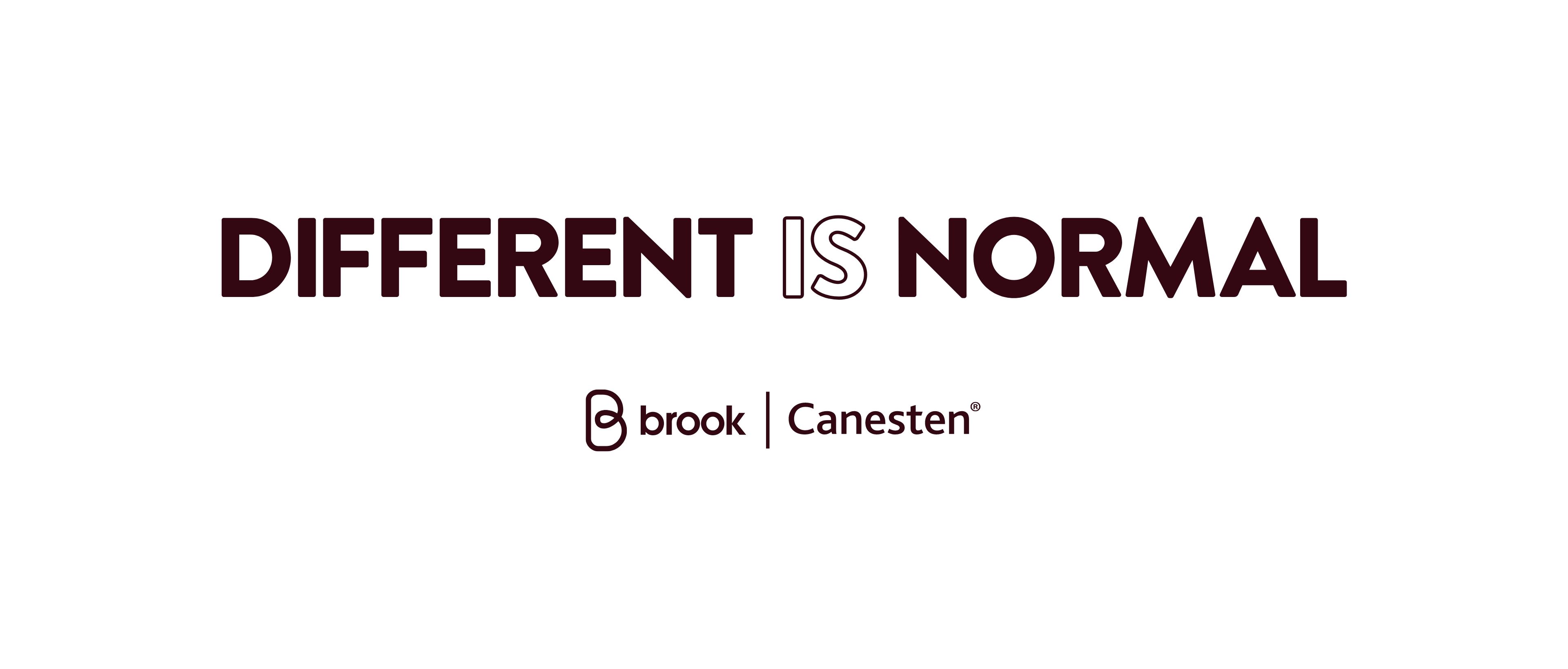 Different is normal logo