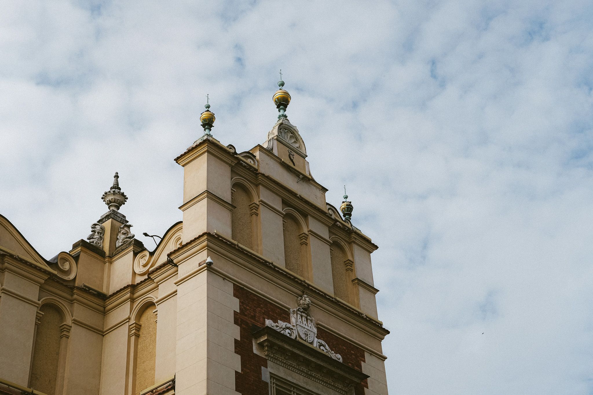 Architectural detail in Krakow Old Town