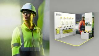 Halo exhibition stand design