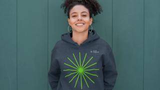 Person wearing Cycle England hoody