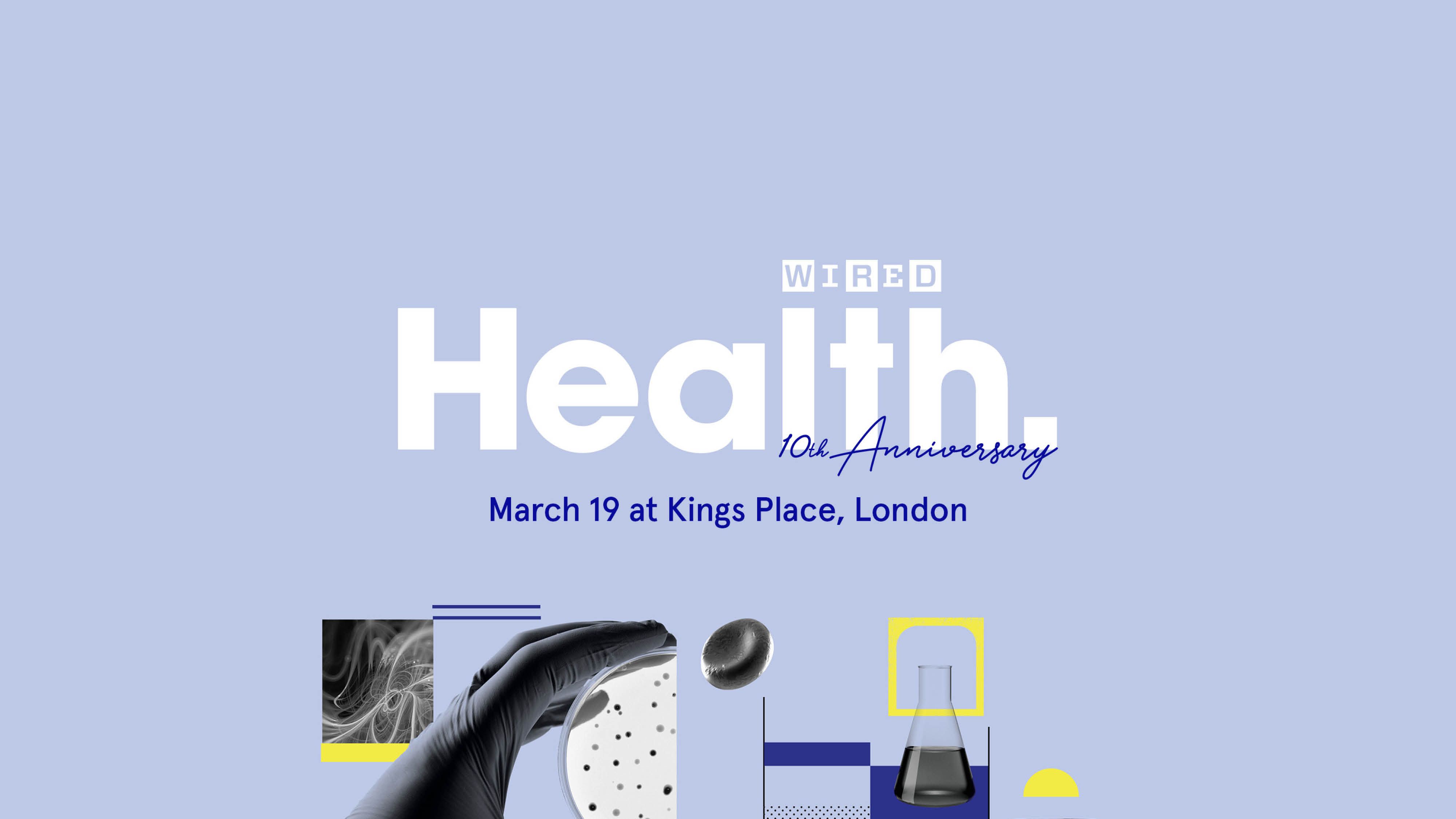 Wired Health 10th Anniversary branding