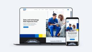 NHS Digital website mockup