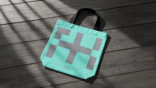 Tote bag with Future Health Research logo