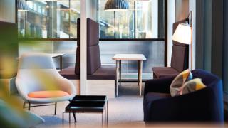 Cozy interior of an office space
