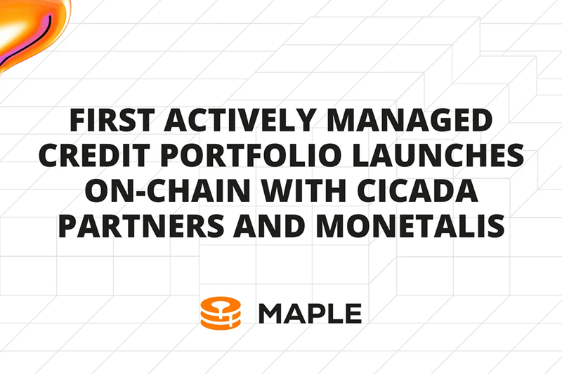 First Actively Managed Investment Grade Credit Portfolio Launches On-Chain, with Monetalis and Cicada Partners