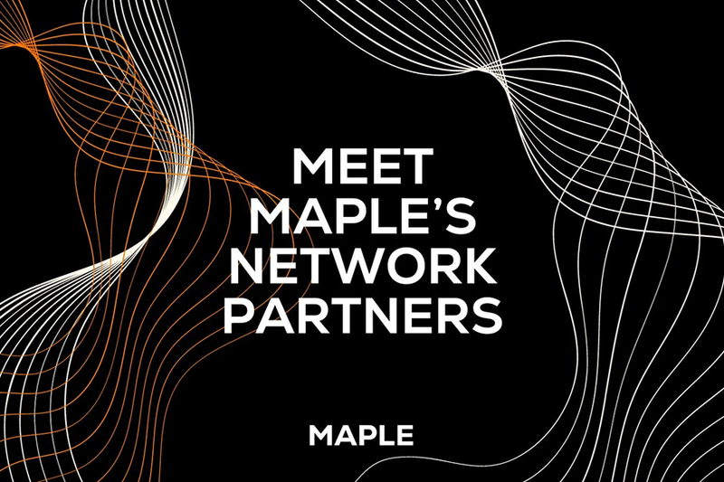 Meet Maple's Network Partners, Enhancing Institutional Lending