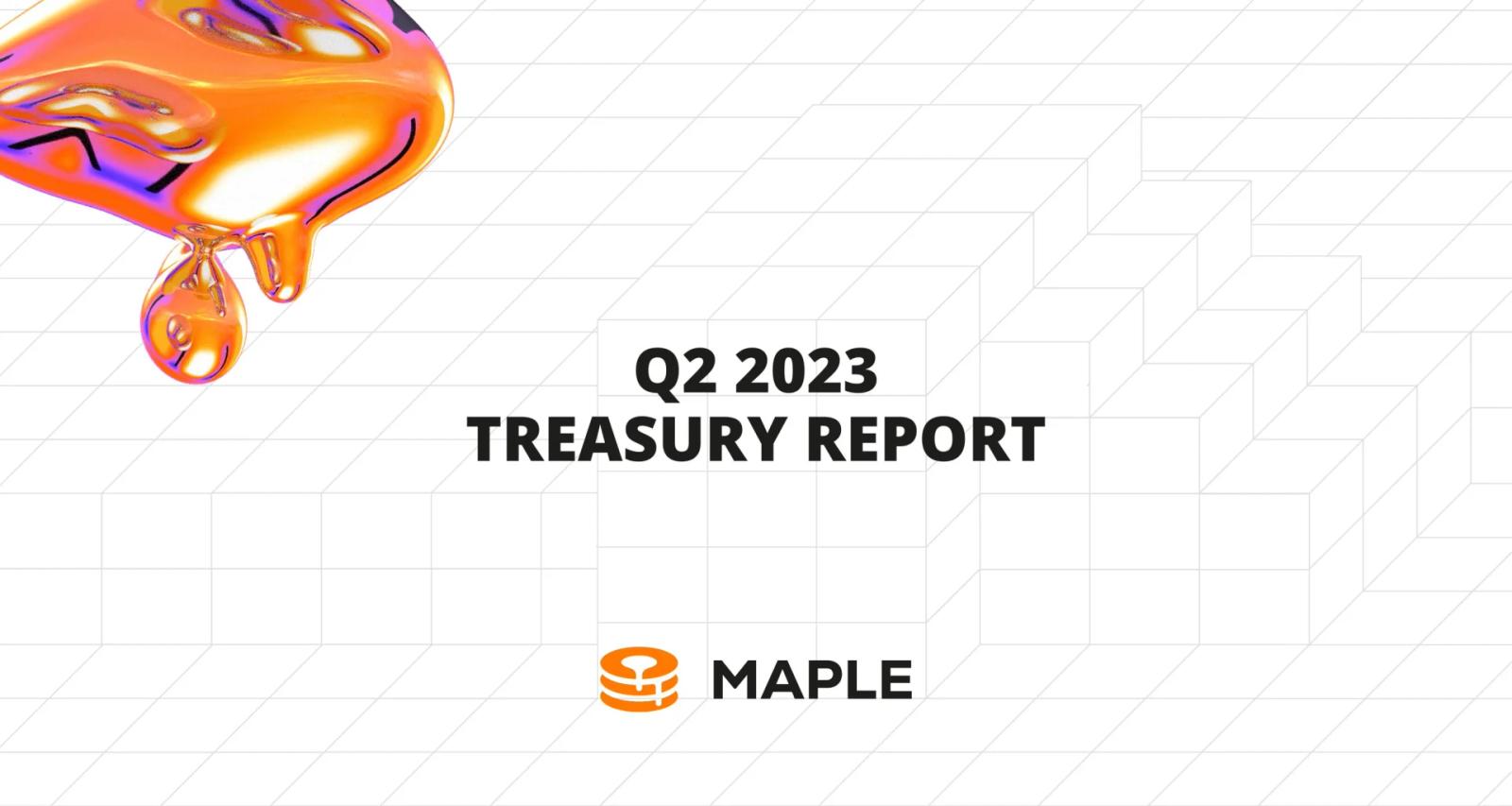 Q2 2023 Treasury Report