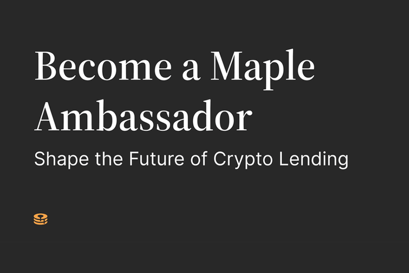 Become a Maple Ambassador