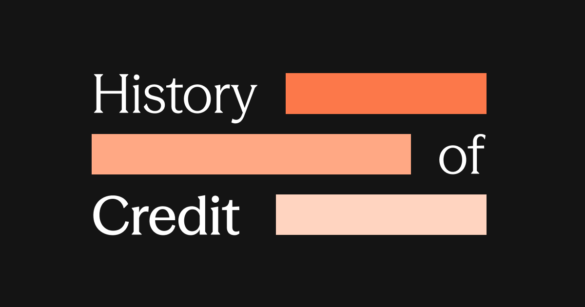 Four thousand years of credit, and the chapter we're writing now