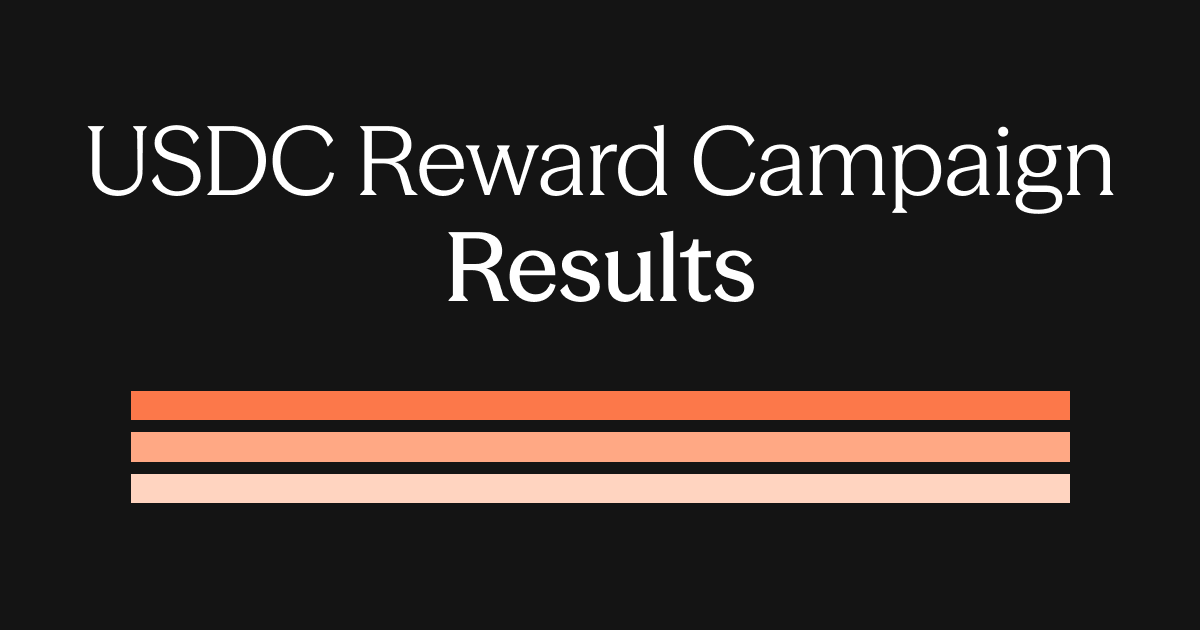 USDC Reward Campaign Results 