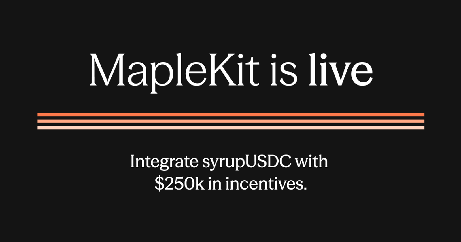 MapleKit: Integration guide for Maple's assets