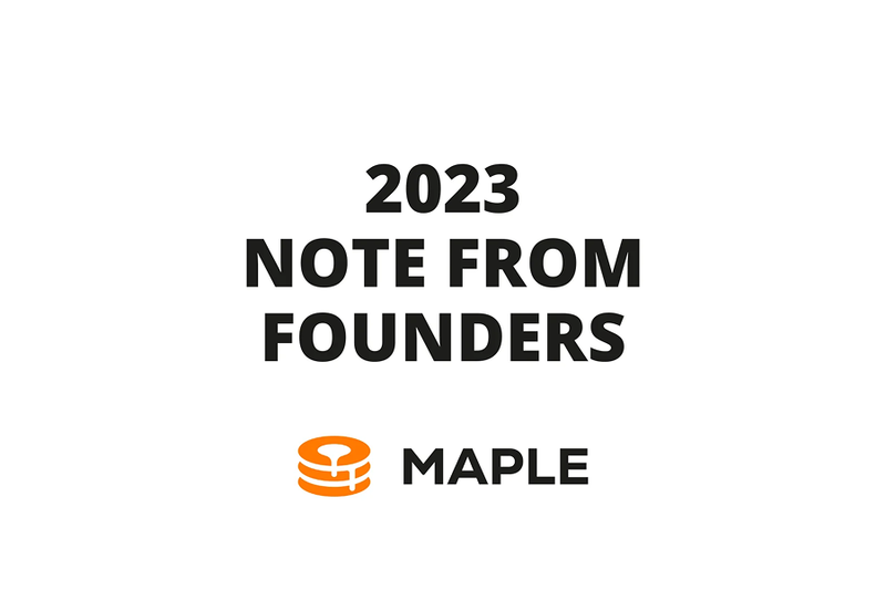 2023 Note from Founders
