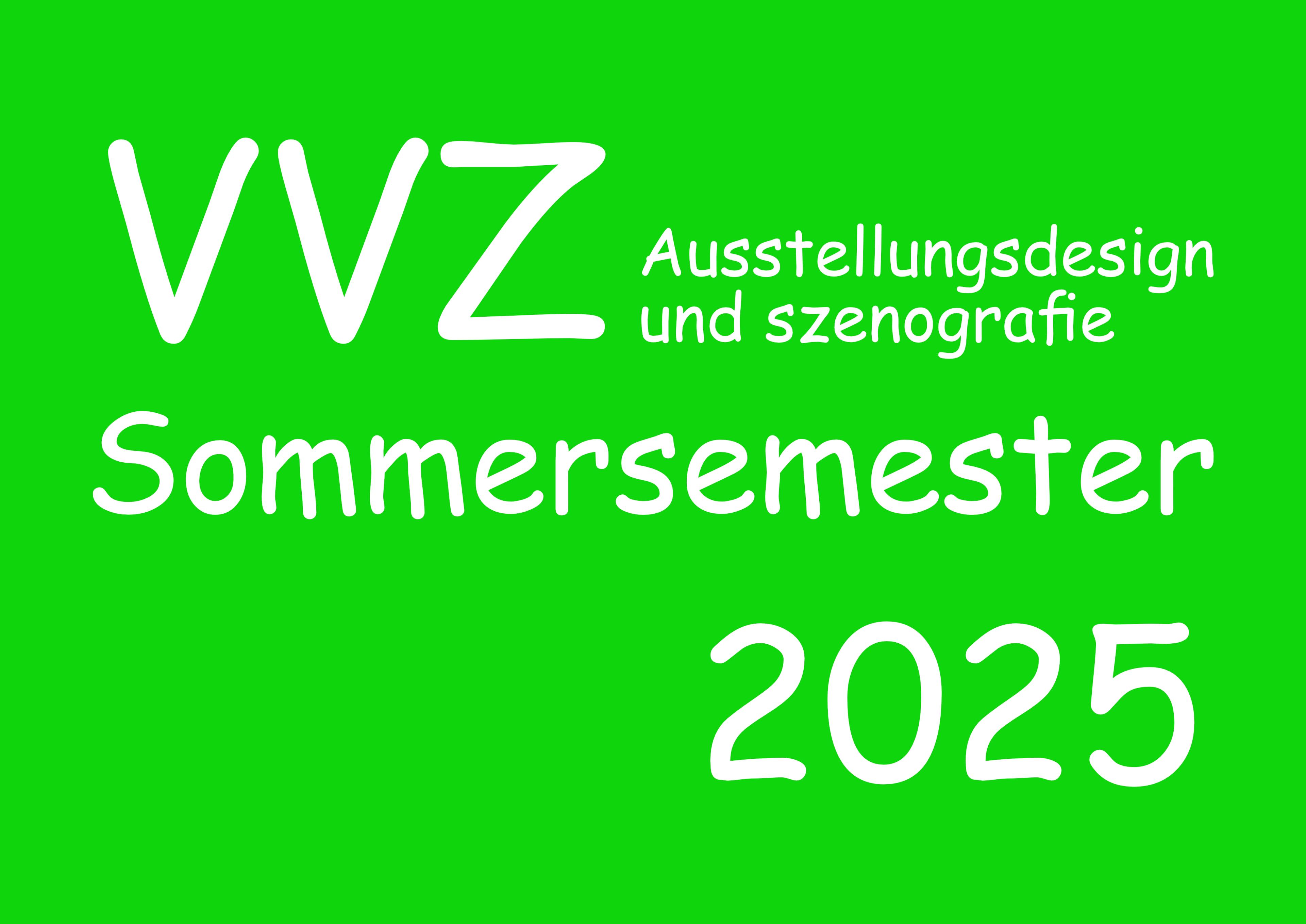Vorlesungsverzeichnis ADSZ Sommersemester 2025 