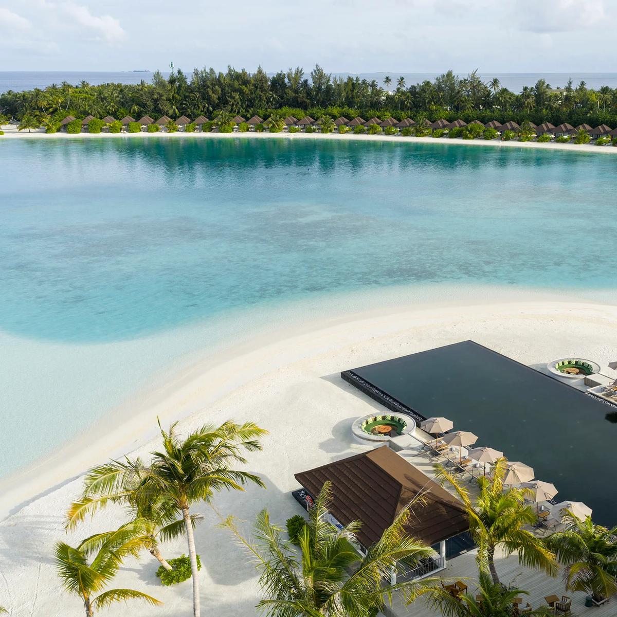 Exterior of Olive Bar on Dream Island, Sun Siyam Olhuveli