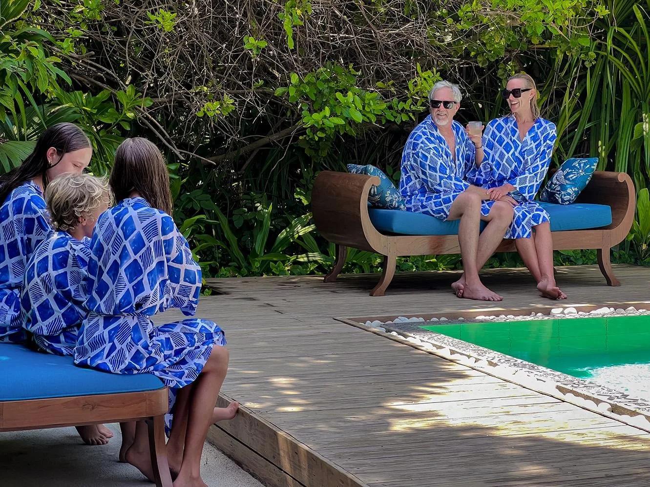 The steam, sauna and plunge-pool circuit at Xanadu Spa, known as WET WET WET