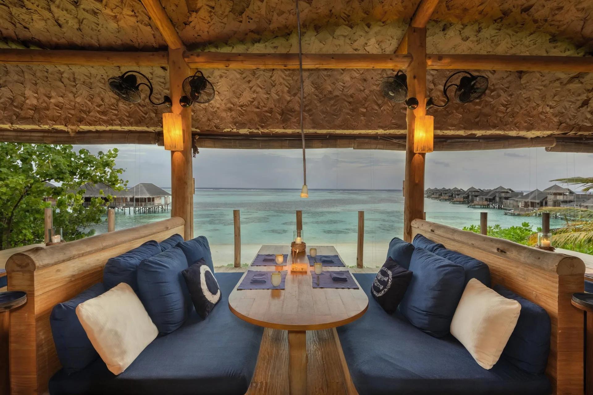 By the Sea, Gili Lankanfushi's Japanese restaurant, set over the water