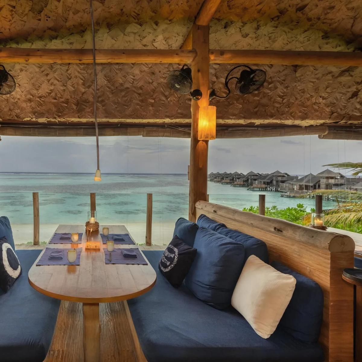 By the Sea, Gili Lankanfushi's Japanese restaurant, set over the water