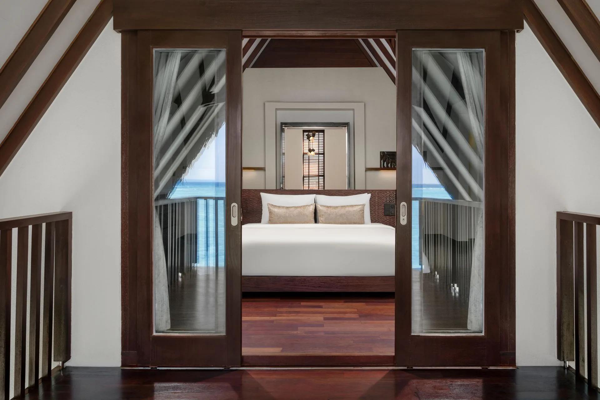 The Ocean Residence with Infinity Lap Pool at Heritance Aarah, the resort's single top villa