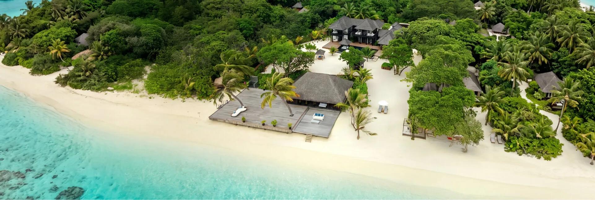 The Three Bedroom Island Residence at JA Manafaru, the resort's largest beachfront residence