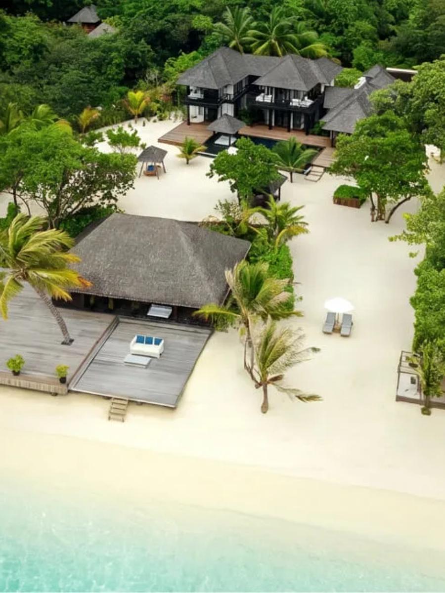 The Three Bedroom Island Residence at JA Manafaru, the resort's largest beachfront residence