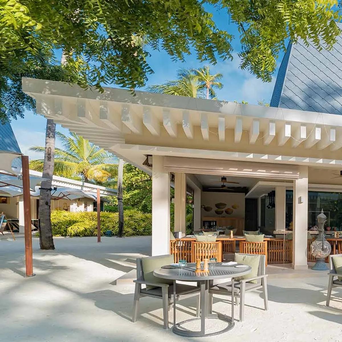 Spice's dining room at Kuda Villingili Resort Maldives