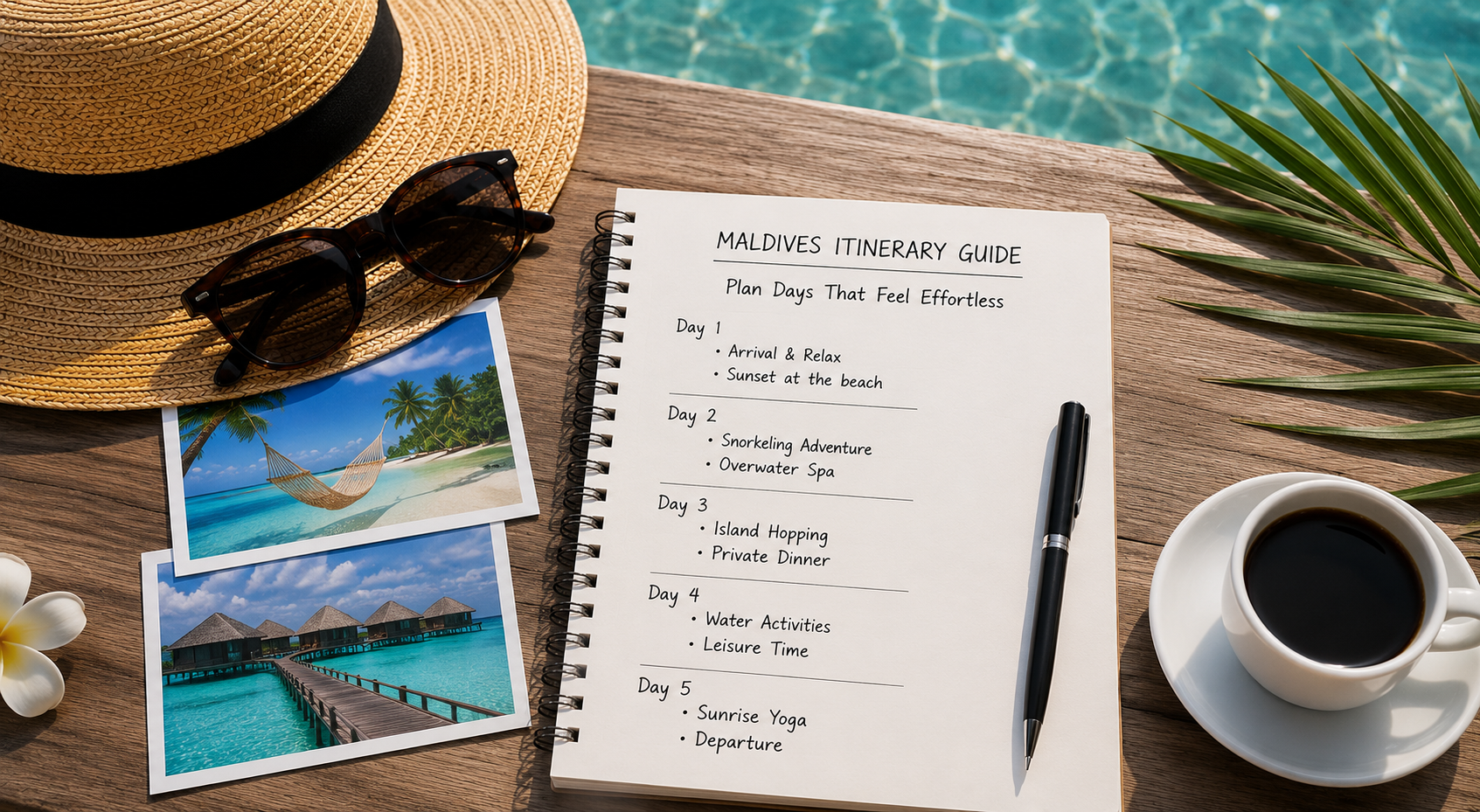 Maldives Itinerary Guide: How to Design Days That Feel Effortless