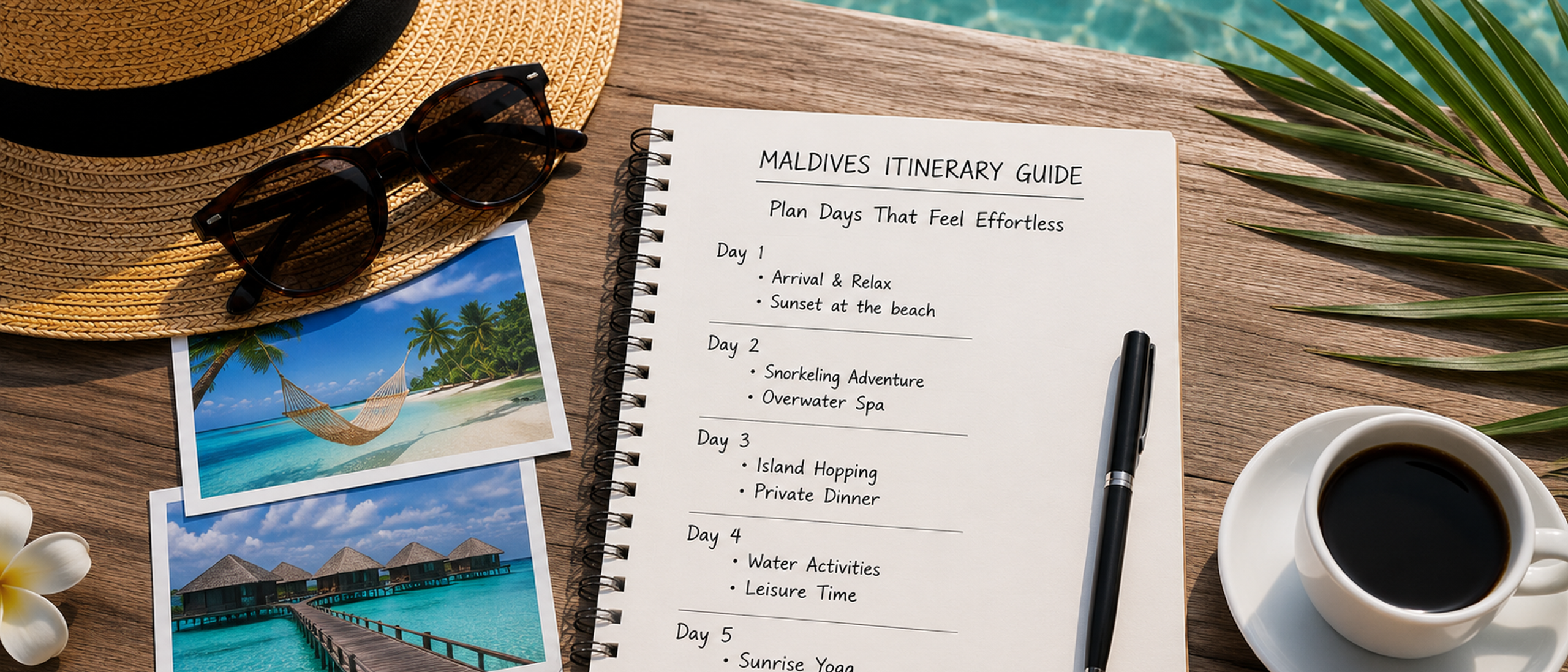 Maldives Itinerary Guide: How to Design Days That Feel Effortless