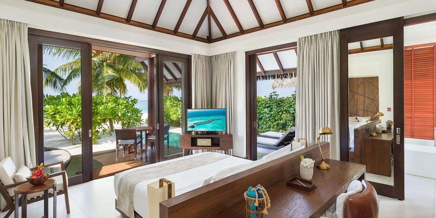 The private plunge pool of a Pool Beach Villa at Heritance Aarah