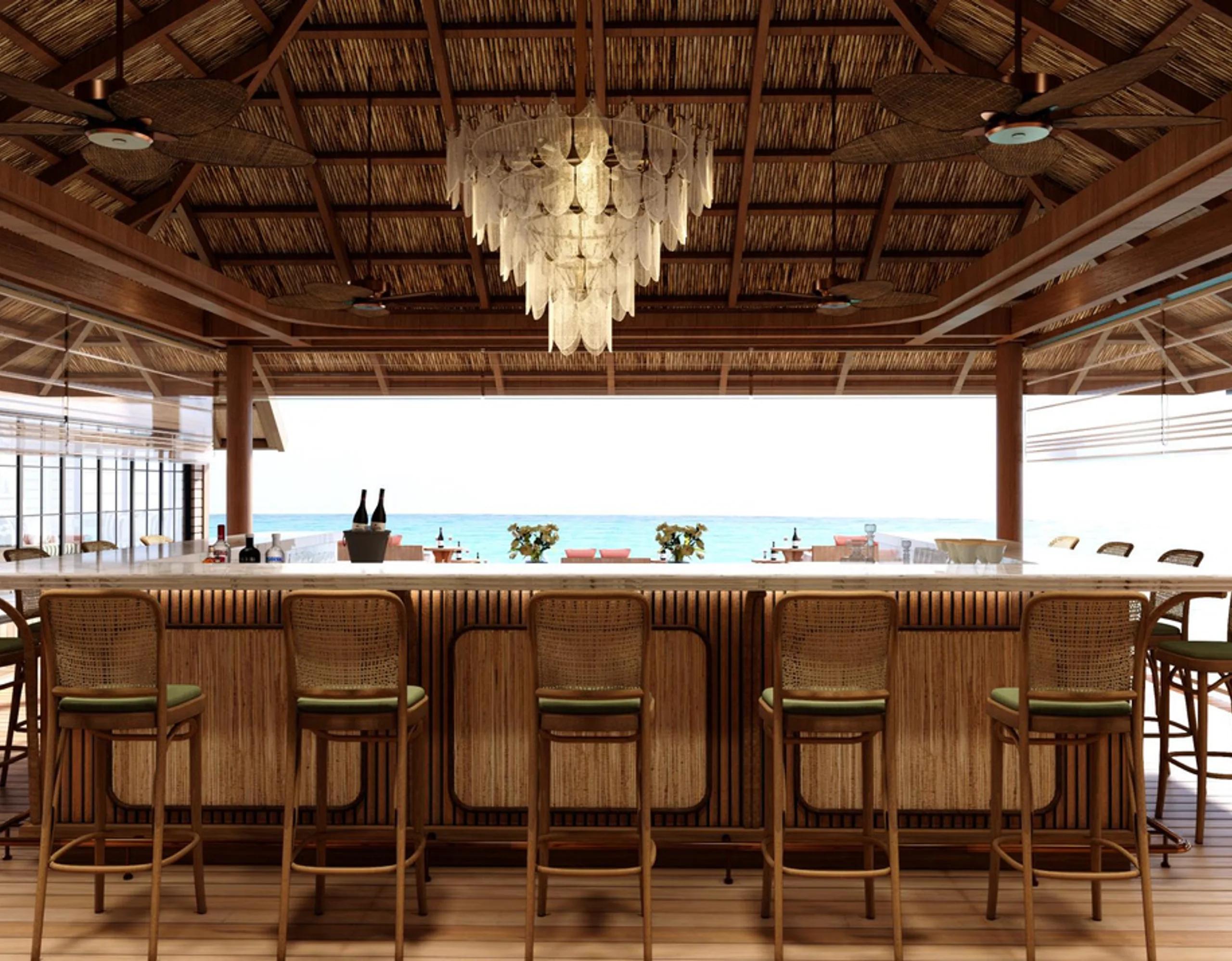 La Tavola, RAH GILI Maldives' overwater Italian restaurant