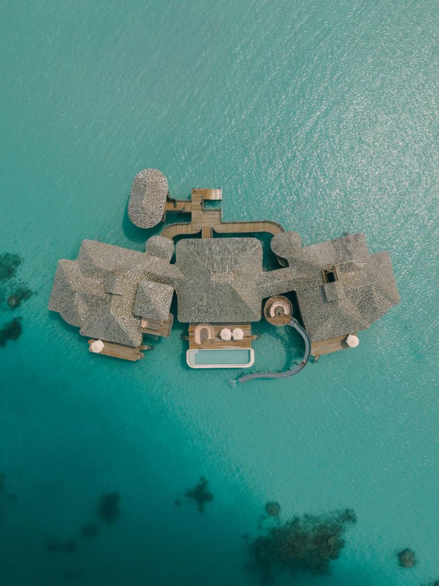 The Two-Bedroom Overwater Sea Loft at Soneva Secret, Soneva Secret's largest overwater villa