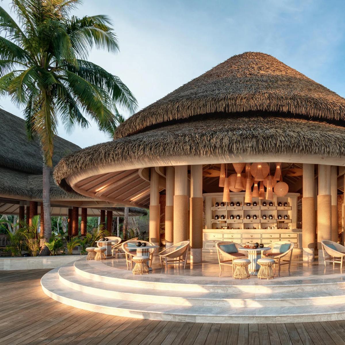 SAI Tea Lounge at Joali Being, hosted by the resort's resident Tea Sommelier