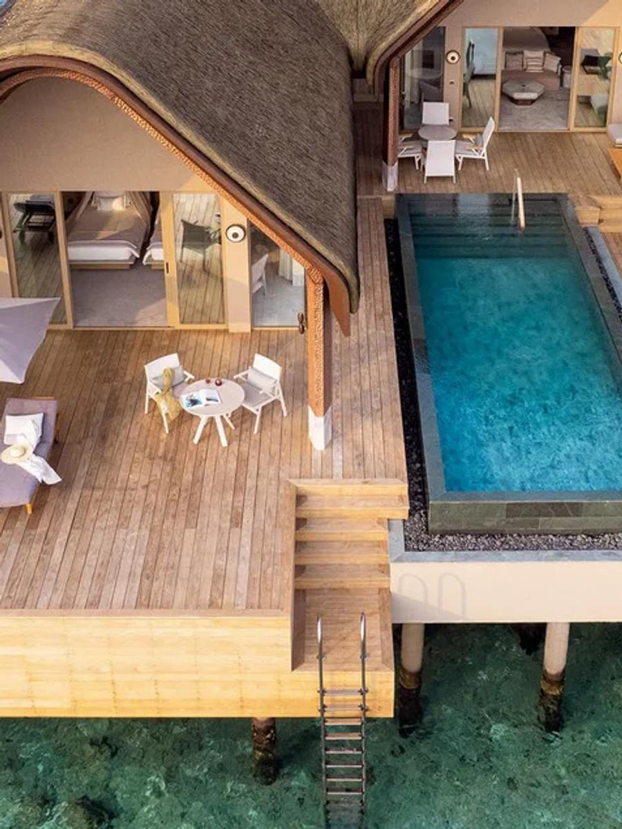 Exterior view of a Two Bedroom Ocean Pool Villa at Joali Being — Grand Two Bedroom Ocean Pool Villa has no dedicated published photo, so its closest sibling category stands in here