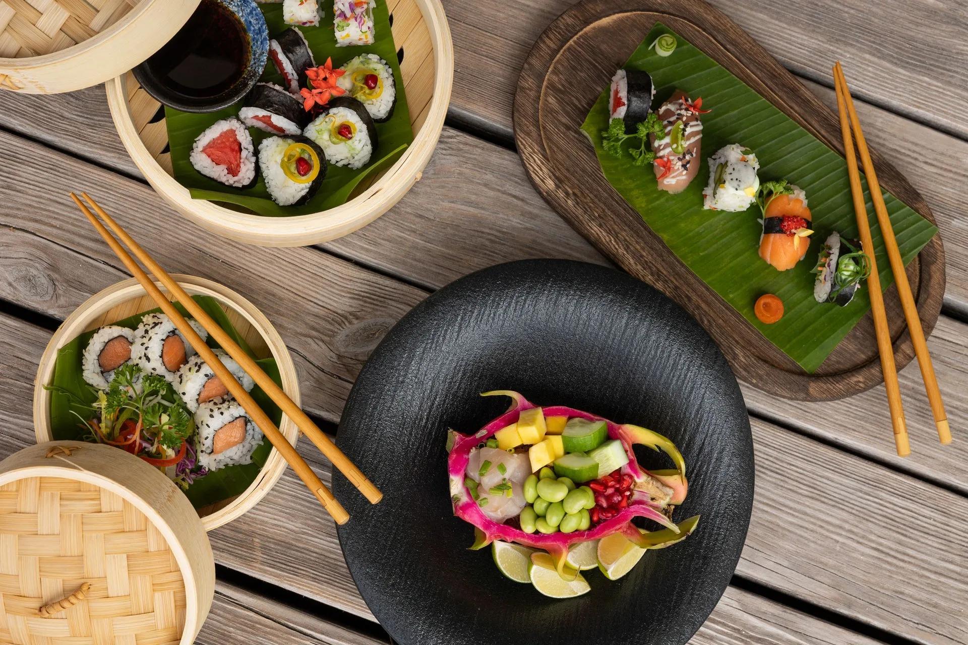 Sushi Bar, You & Me Maldives' newly added wellness restaurant