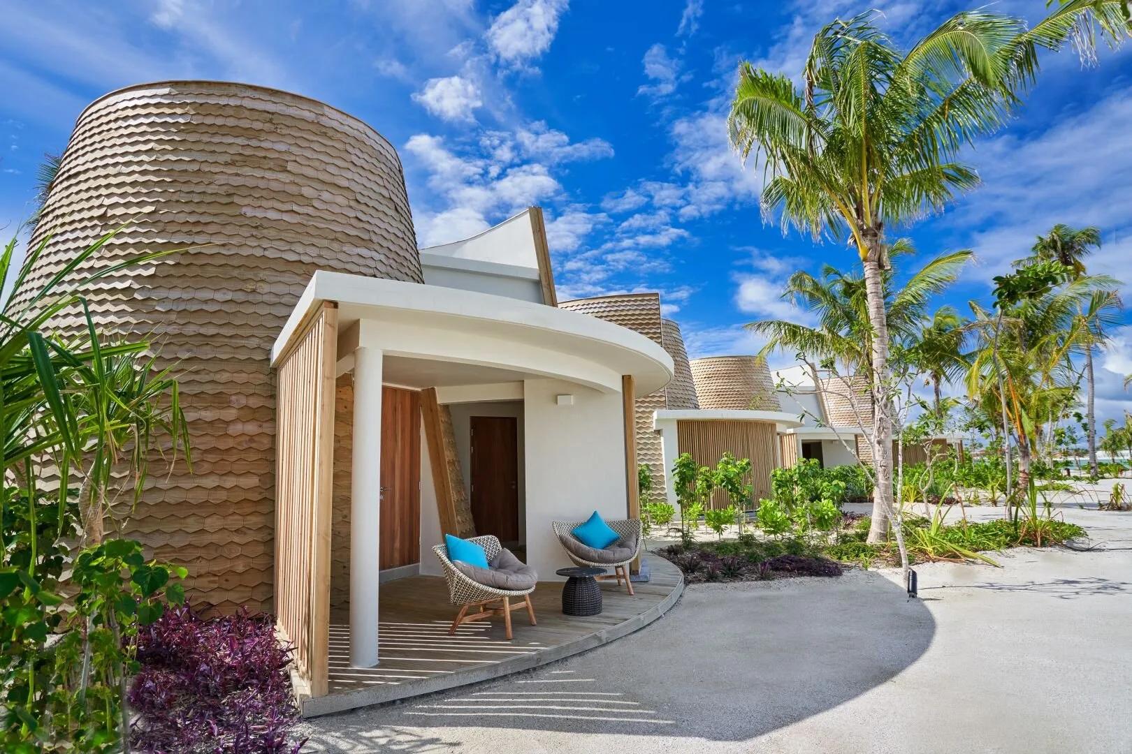 A private oceanfront treatment room at Rock Spa, set on the resort's own 'zen beach'