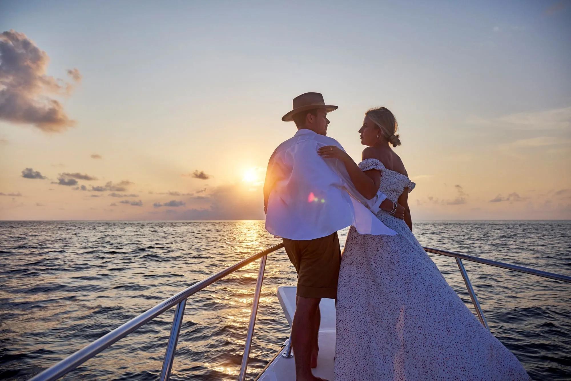 A sunset cruise departing from Grand Park Kodhipparu