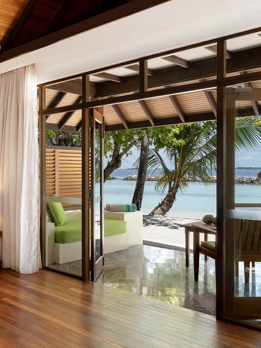 A Beach Villa (Jacuzzi) at Niva Kurumba on the beachfront
