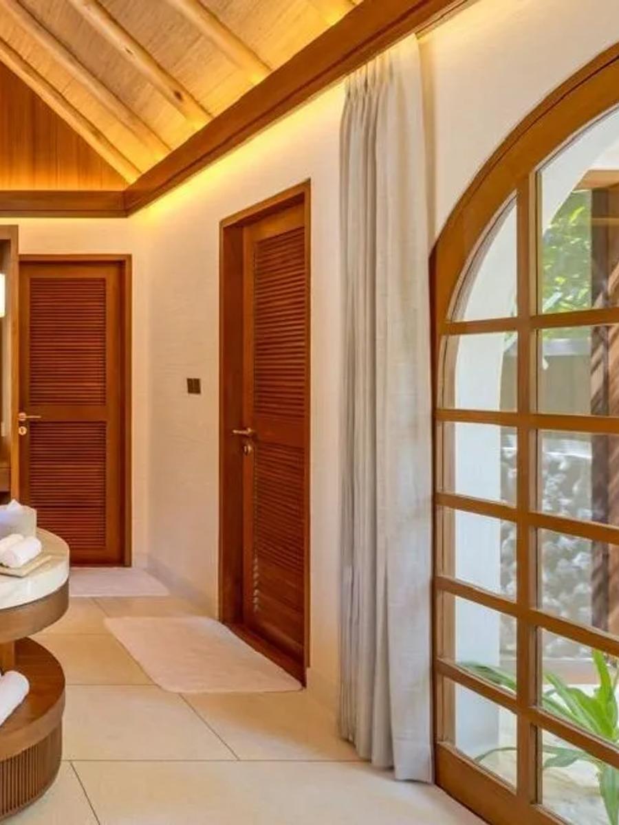 A Sunset Beach Pool Villa at RAH GILI Maldives, beachfront with a private pool