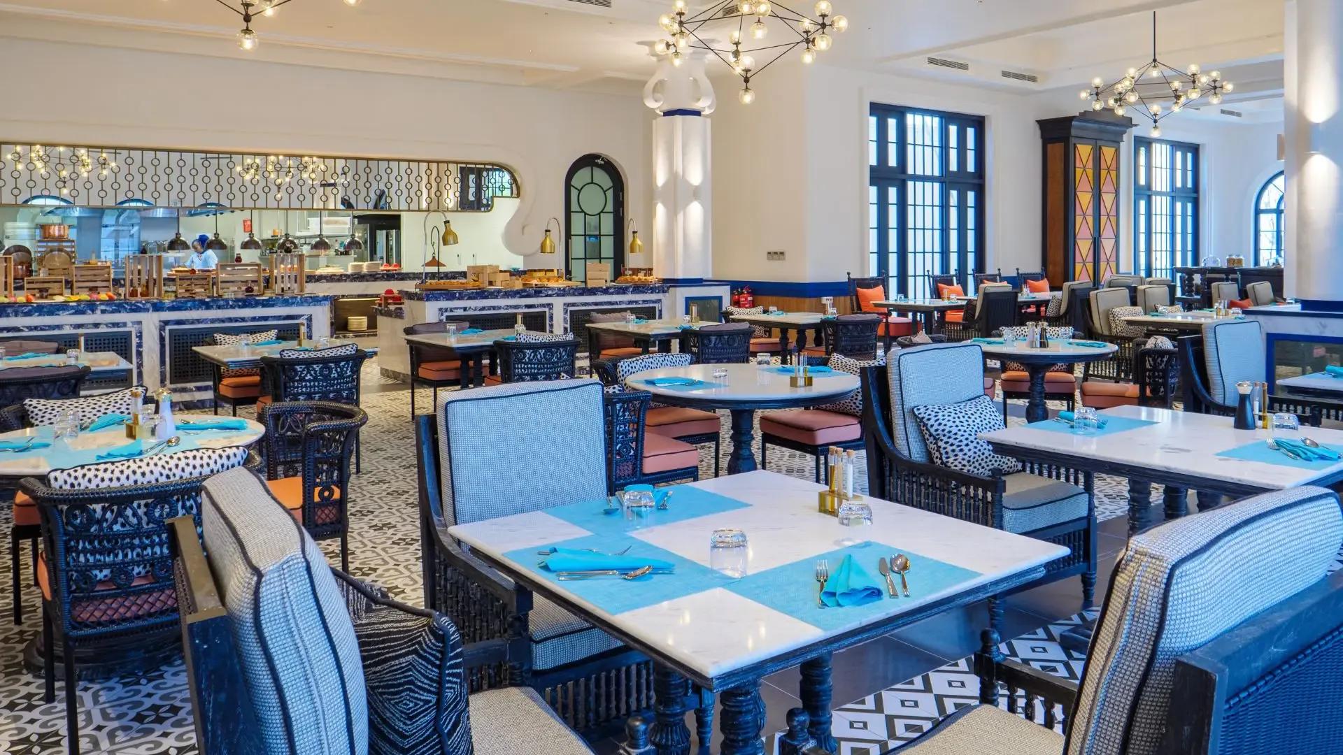 Terra & Mar all-day dining restaurant at SAii Lagoon Maldives