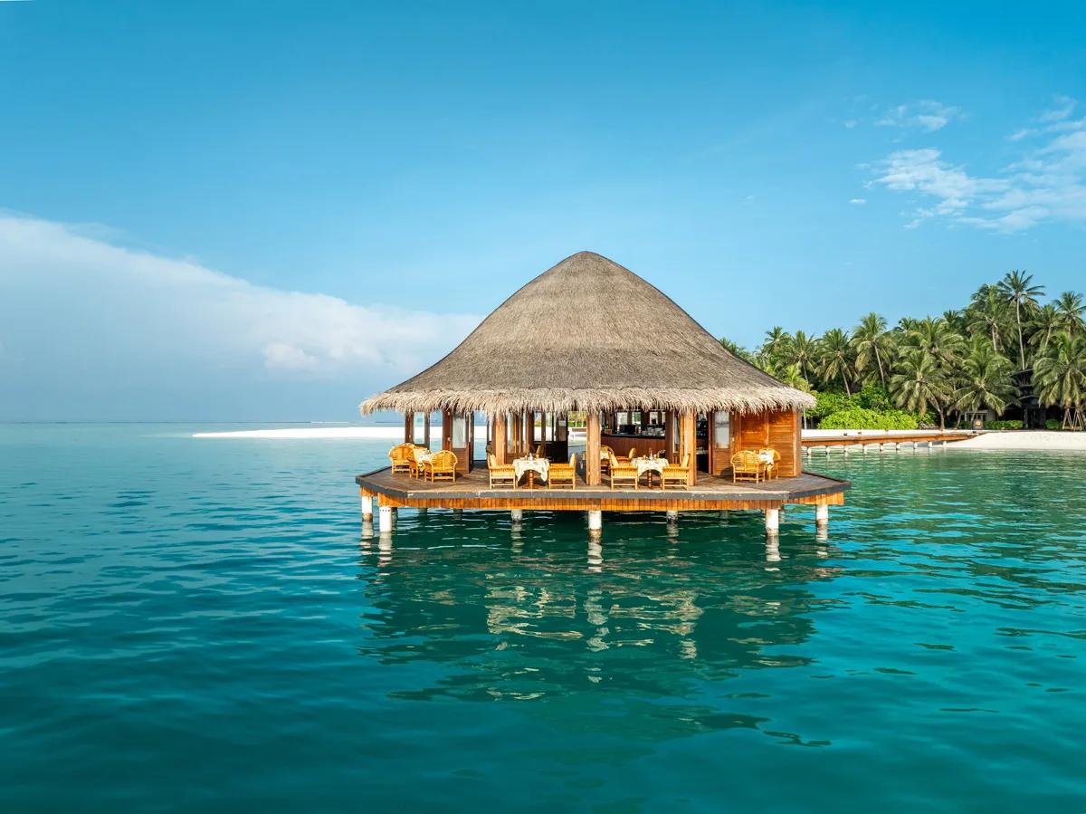 Exterior of Funa Restaurant at Angsana Velavaru