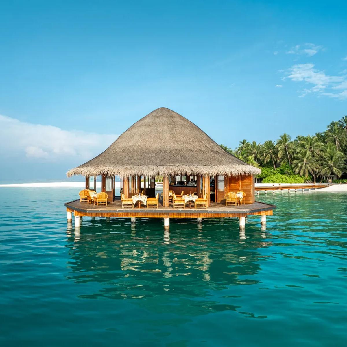 Exterior of Funa Restaurant at Angsana Velavaru