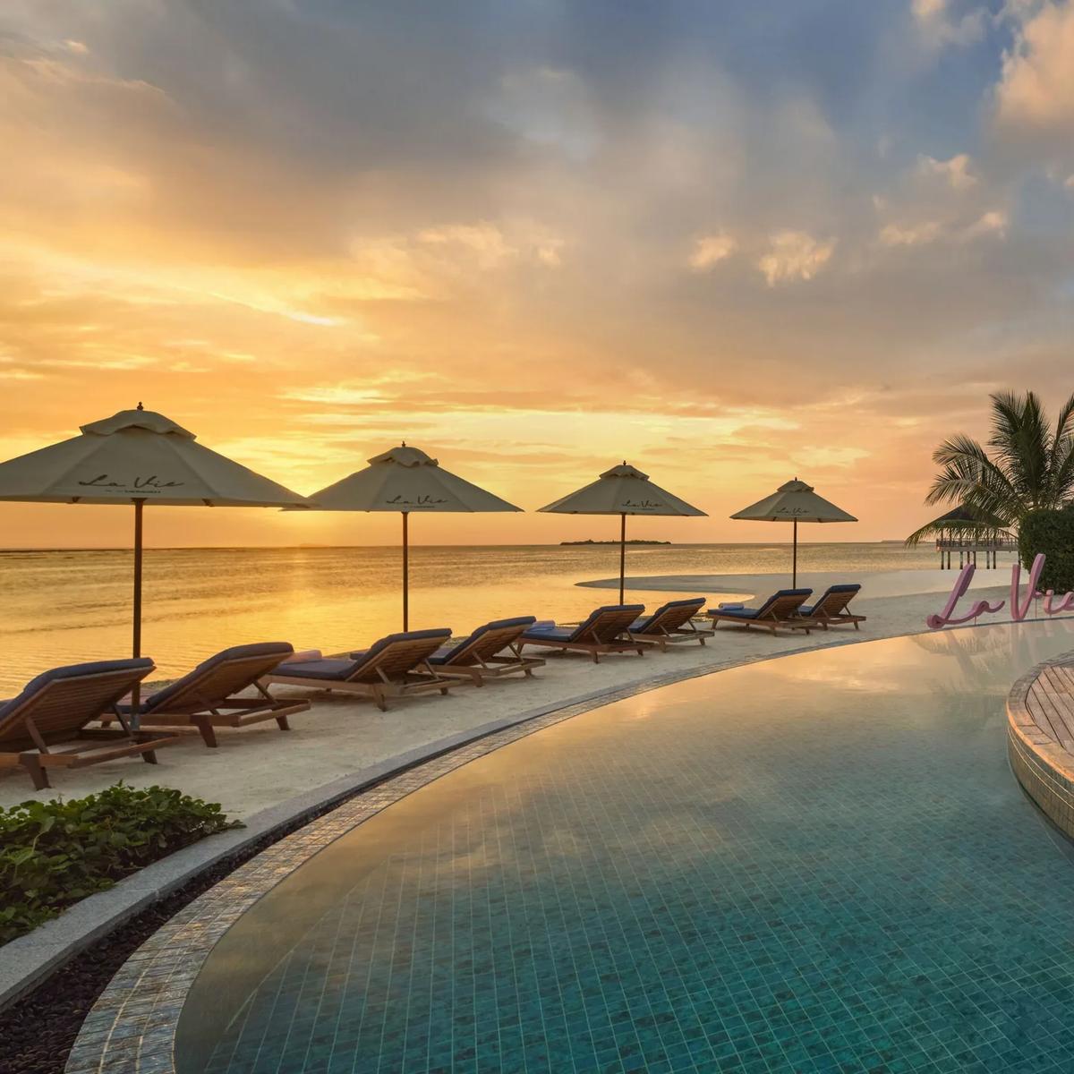 La Vie, the resort's adults-only wine bar with its own pool