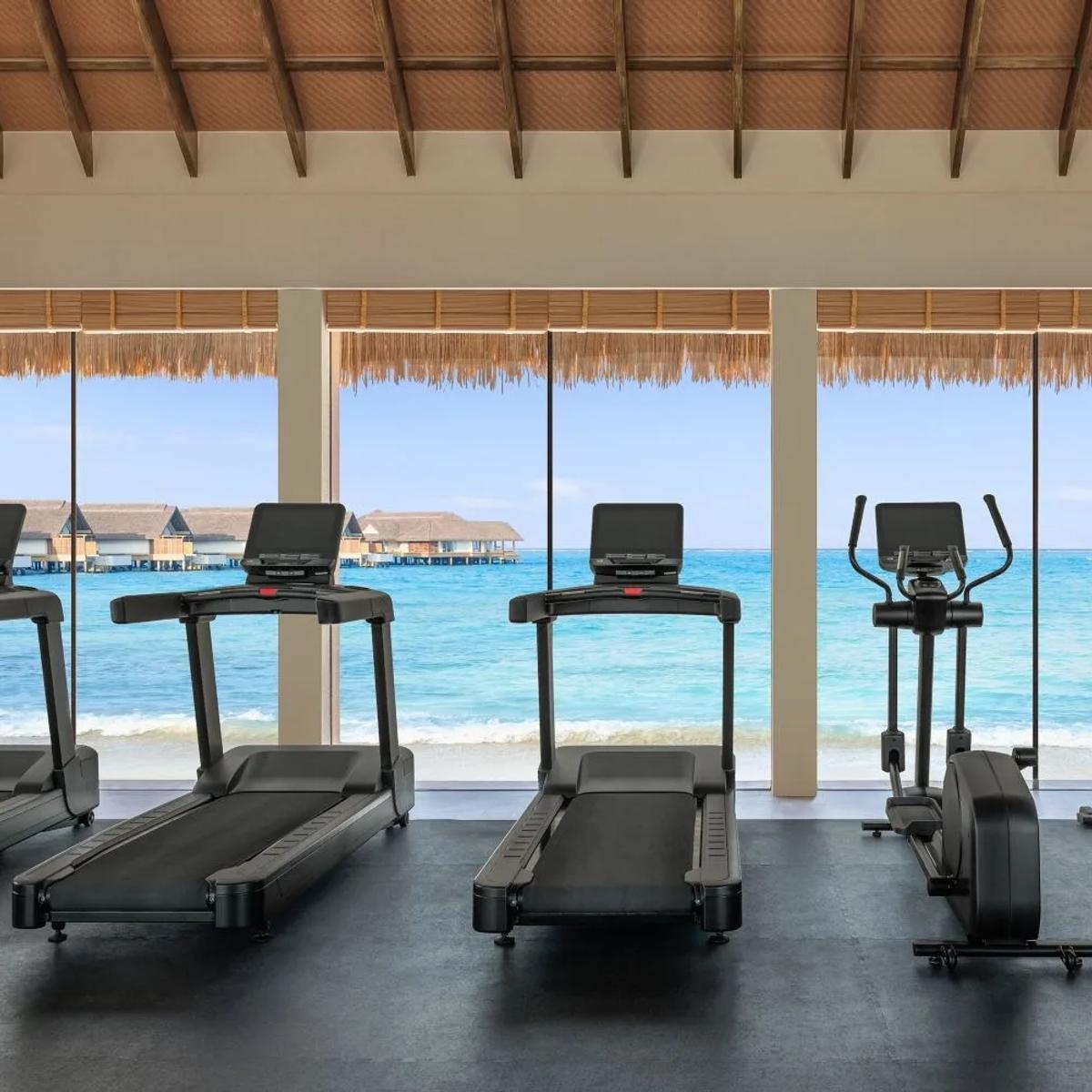 The resort's standalone Fitness Center