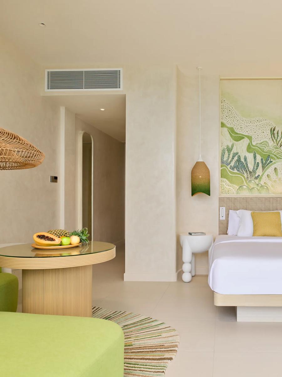 A Mirage Panoramic Room's exterior and terrace, Centara Mirage Lagoon Maldives