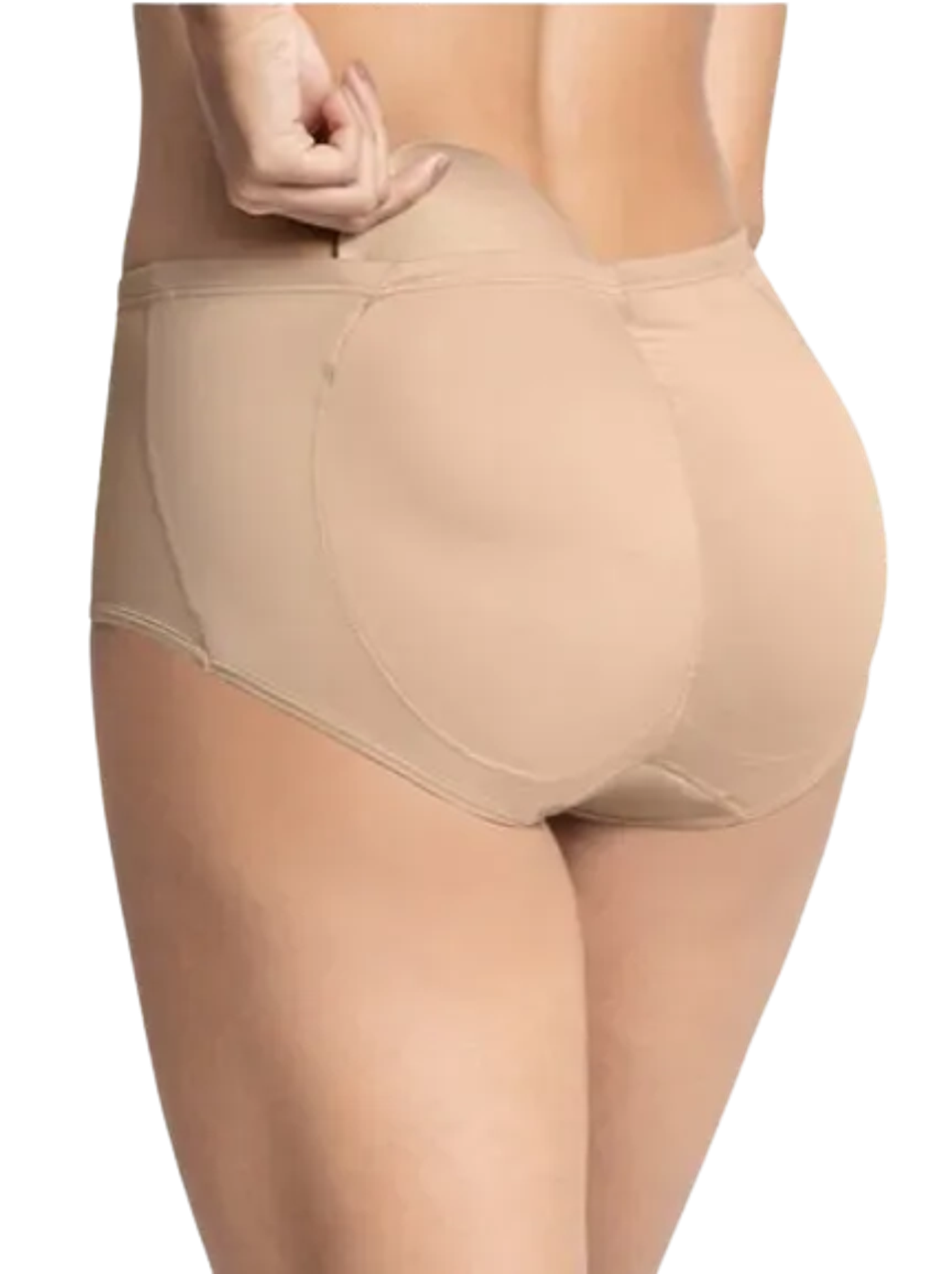 Panty clásico de realce con almohadillas removibles · Ref. 12688