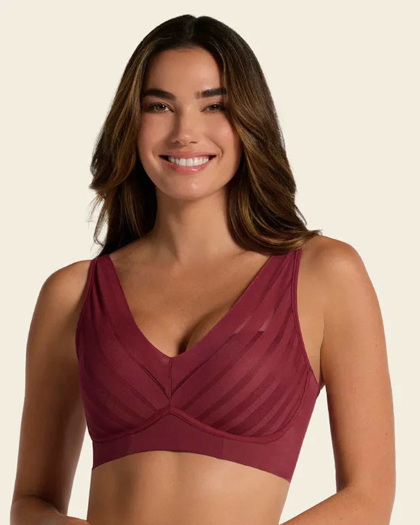 Brasier sin arco, alto cubrimiento en escote y espalda · Ref. 091174 · Color 240