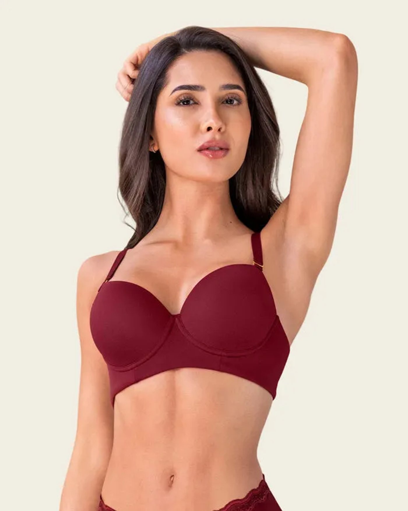 Brasier de realce alto copa lisa · Ref. 71332 · Color 174