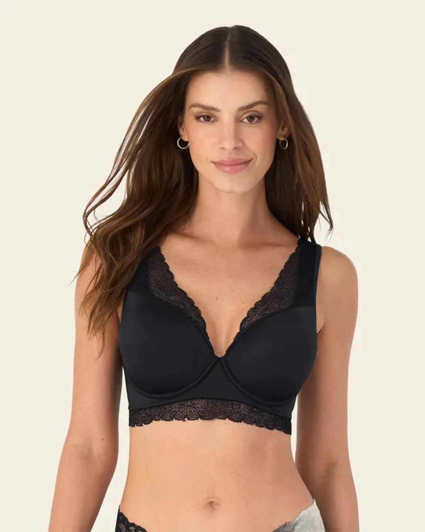 Brasier de gran cubrimiento Deep Coverage Bra · Ref. 11995 · Negro