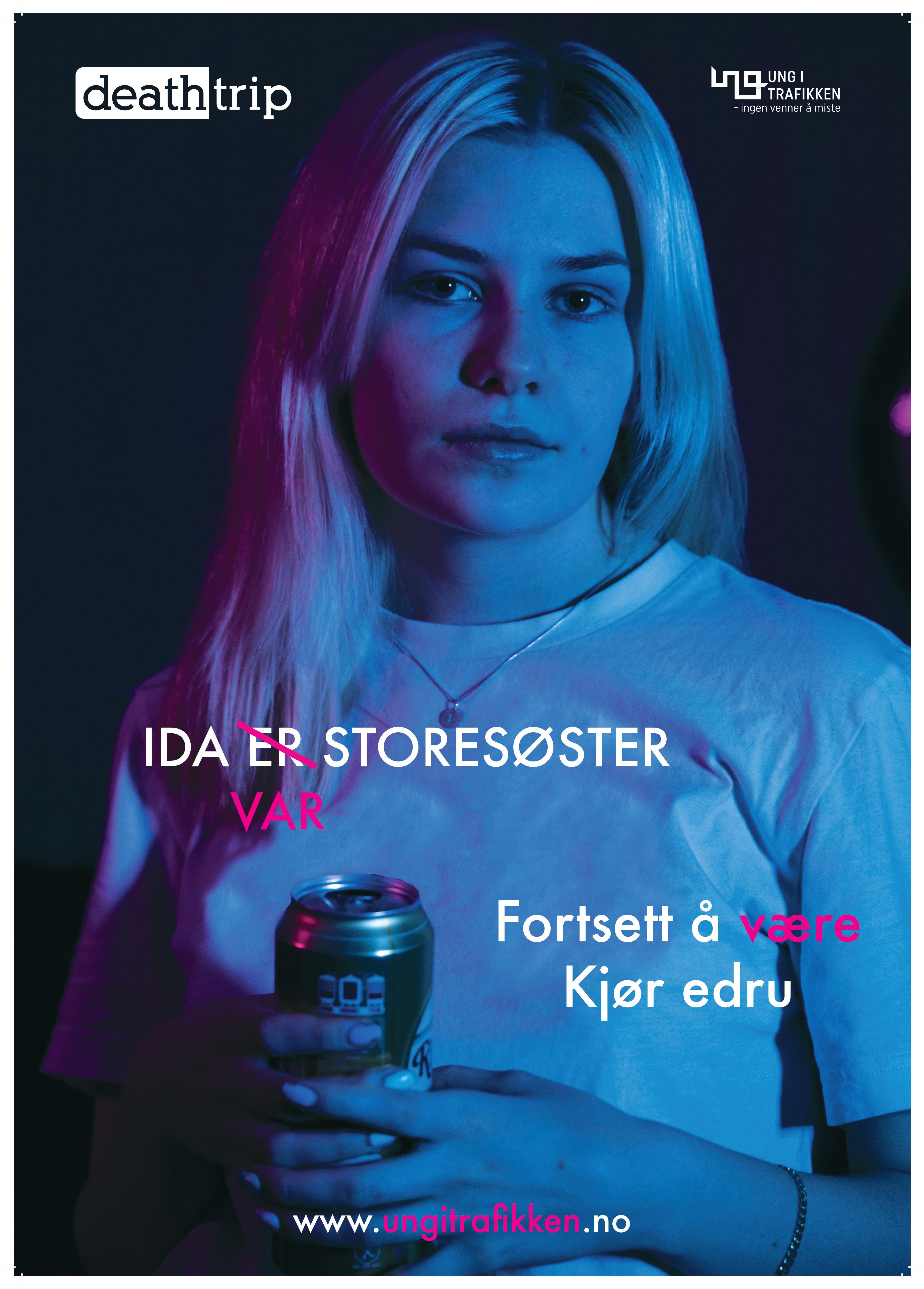 Plakat: Ida var storesøster. Fortsett å være.
