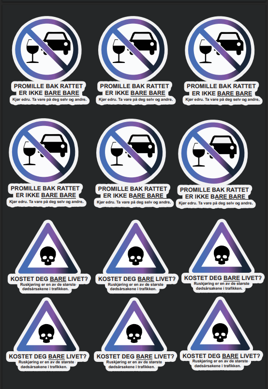 Stickers digitalt